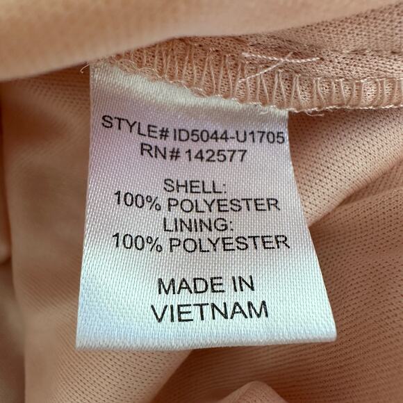 NWT IRIS Mini Dress babydoll Milkmaid coquette Smocked Pink floral y2k Large - Picture 10 of 12